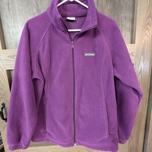 Columbia Purple Fleece Jacket
